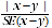 Equation: Significance testing