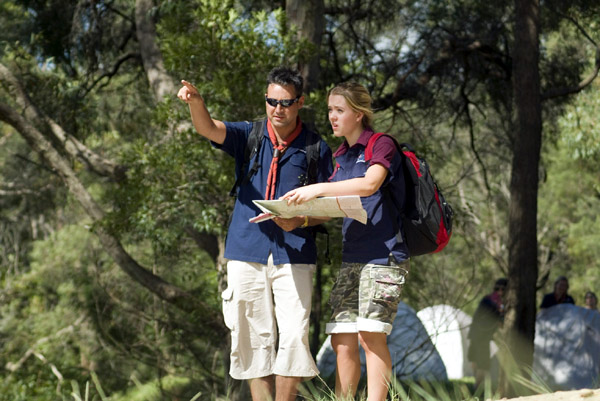 Photograph: Navigation – courtesy Scouts Australia.