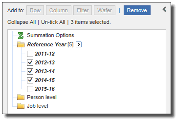 Image: Tabulation guidance: How to remove reference years