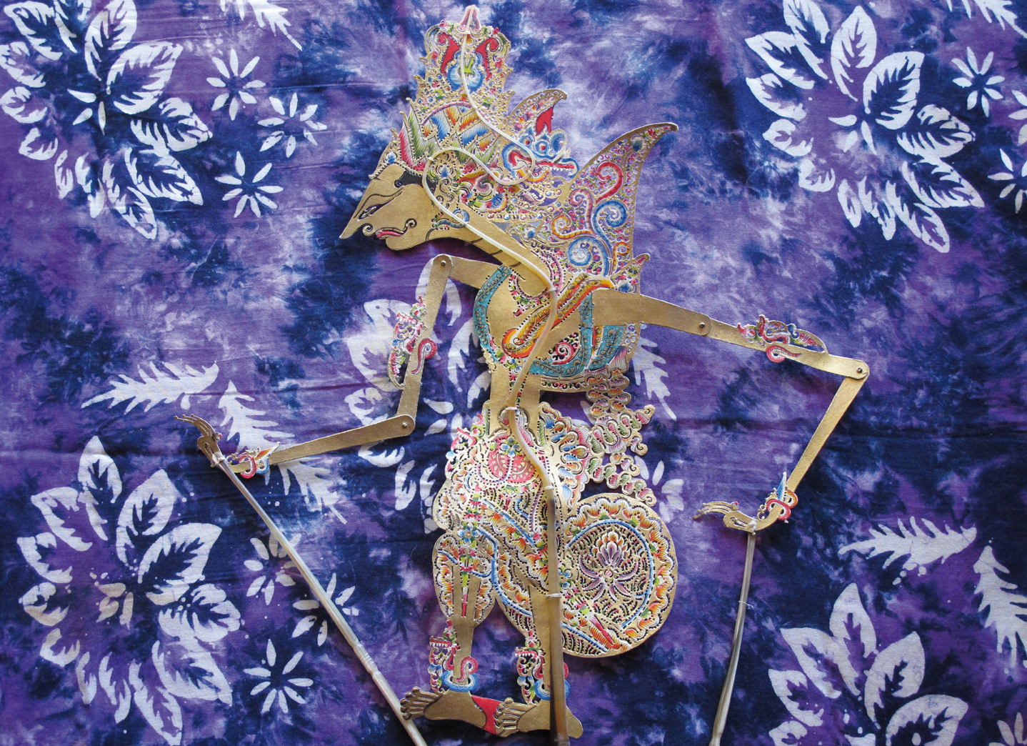 Indonesian shadow puppet