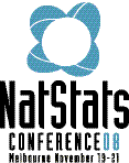 Image: NatStats Conference 08, Melbourne, November 19-21