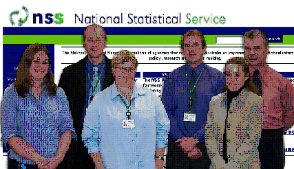 Image: The NSS Website Development Team: From left to right: Jo Edwards, 