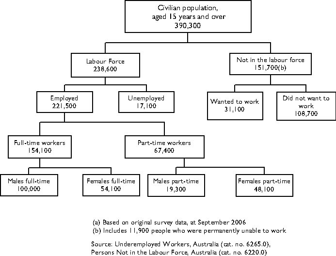 Image: Labour Force Framework, Tasmania, September 2006