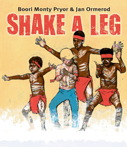 Image: Winners of the 2011 Prime Minister's Literary Awards (children's fiction) – Shake a Leg – Boori Monty Pryor and Jan Ormerod.[endnote 9]
