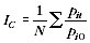 Equation - equal weights index