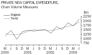 private new capital expenditure