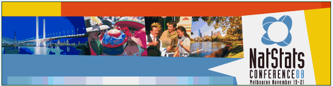 Image: NatStats08 Melbourne Conference