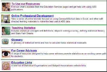 screen shot of Assistance for Teachers page