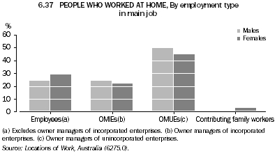 6.37 PEOPLE WHO WORKED AT HOME, By employment type in main job