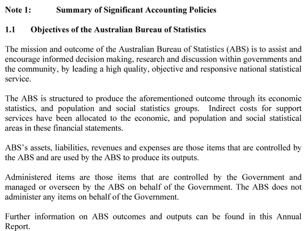 Note 1: Summary of Significant Accounting Policies