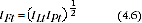 Equation: The Fisher Ideal price index, is the geometric mean of the Laspeyres and Paasche indexes