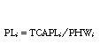 Equation: Price of annual and public holiday leave equation