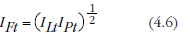 Equation: The Fisher Ideal price index, is the geometric mean of the Laspeyres and Paasche indexes