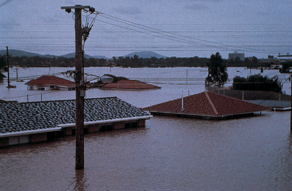 Photograph: Brisbane floods 1974.