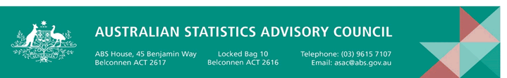 Image: Australian Statisitcs Advisory Council banner containing contact details