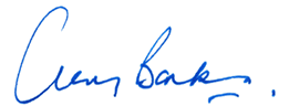 Image: Signature of Professor Gary Banks AO Chairperson 