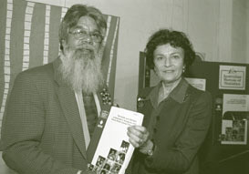 Image: Professor Ted Wilkes and Professor Fiona Stanley