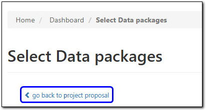 location of go back to project proposal link