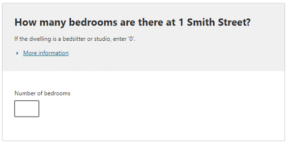 How many bedrooms are there in this dwelling? 