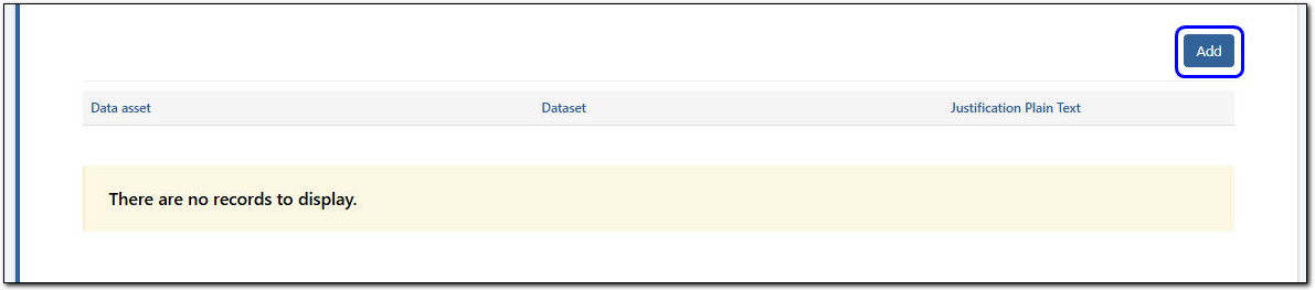 location of the Add button