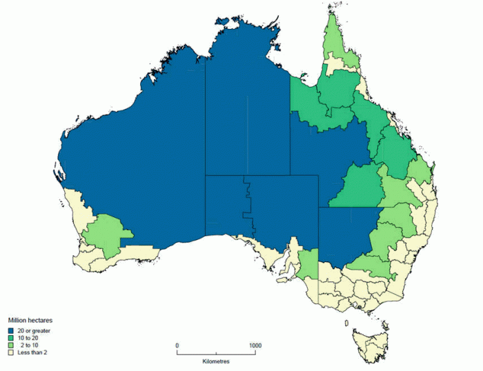 Map: Grazing land area