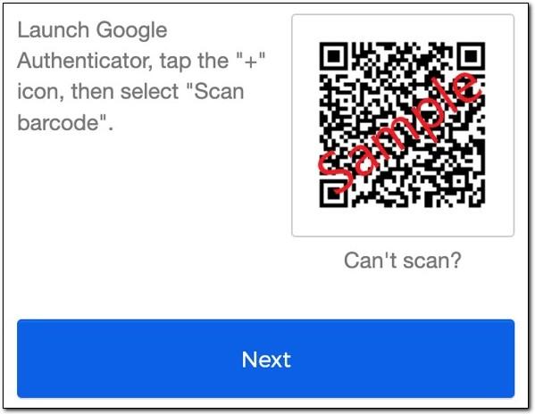 Scan barcode