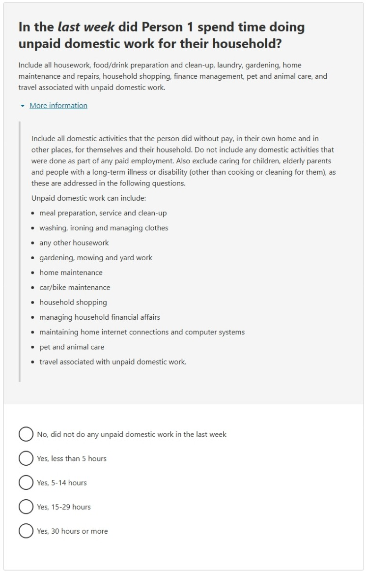 This image shows a question from the 2026 Census online form. Please see Description for more detail.
