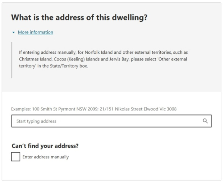 This image shows a question from the 2026 Census online form. Please see Description for more detail.