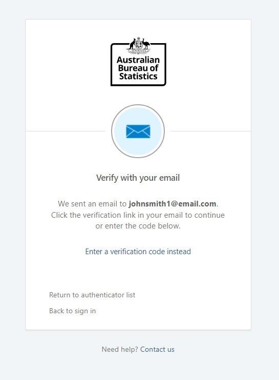 Verify your ABS account