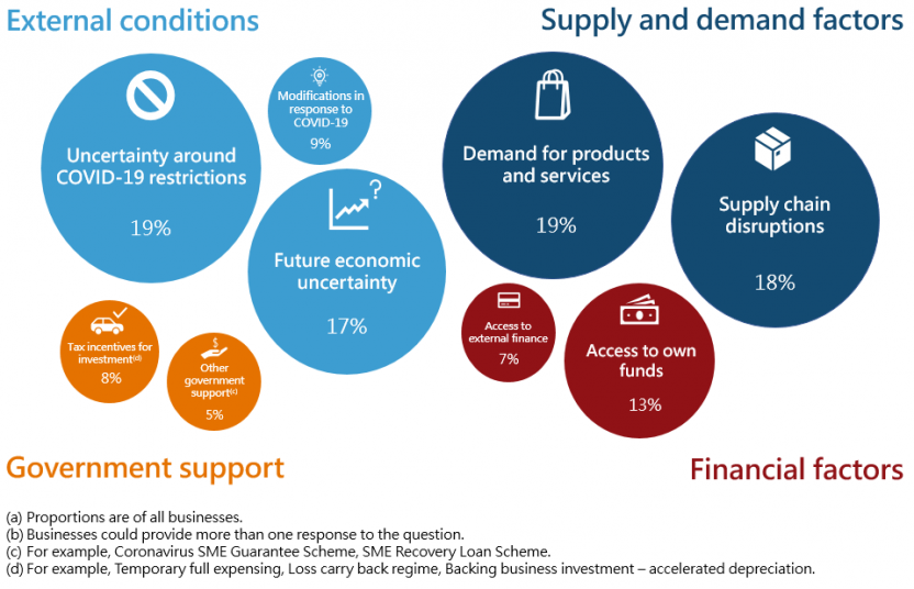 Factors influencing future capital expenditure plans