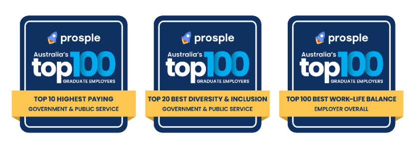 Prosple combined badges