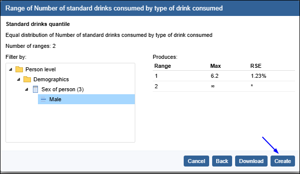 Creating your quantile