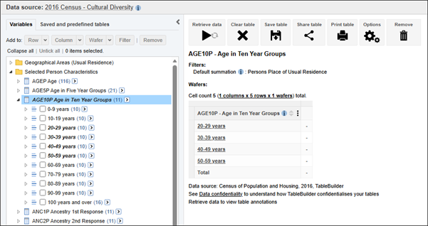 Add selected categories to table