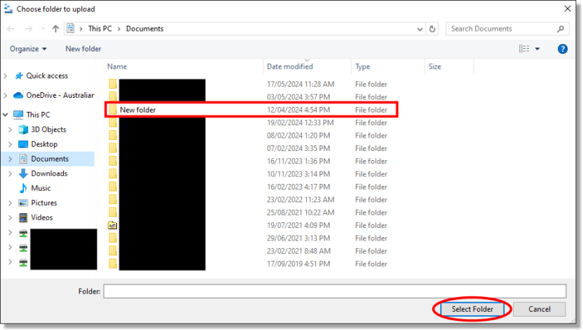 upload data continued