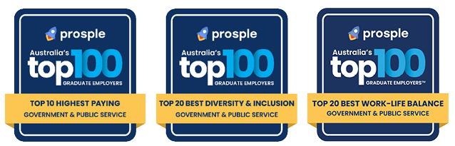 Prosple combined badges