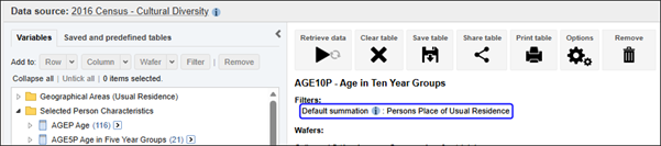 Add selected categories to table