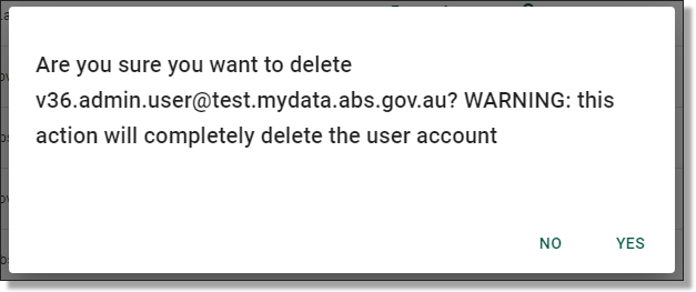 delete admin user account
