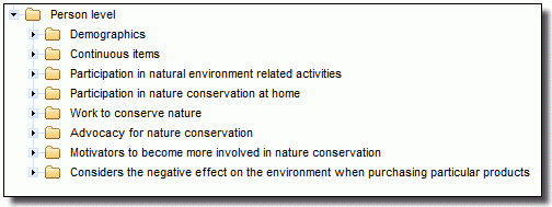 Person level screen shot