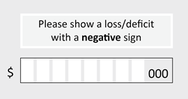 Instructions above the answer box