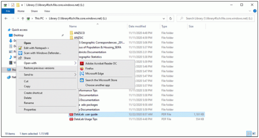 Launching a PDF file using Adobe Acrobat Reader