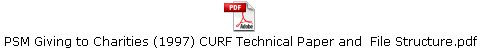 PSM Giving to Charities (1997) CURF Technical Paper and  File Structure.pdf