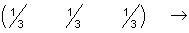 Equation - simple 3 term moving average weights
