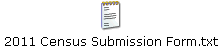 2011 Census Submission Form.txt