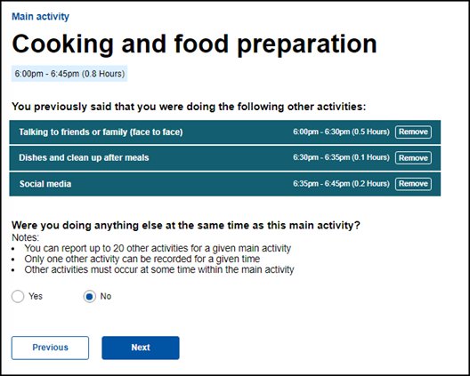 Image: Multiple other activities