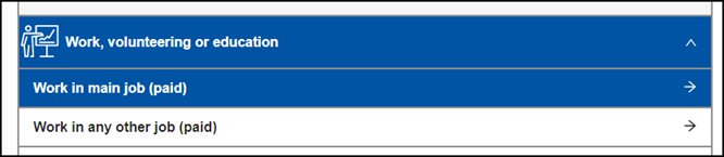 Image: How to record paid work
