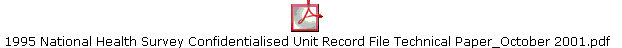 1995 National Health Survey Confidentialised Unit Record File Technical Paper_October 2001.pdf